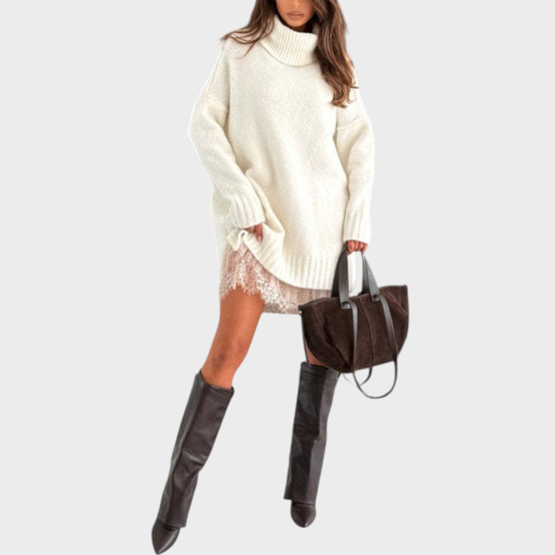 Nora | Oversized Knit Sweater Dress