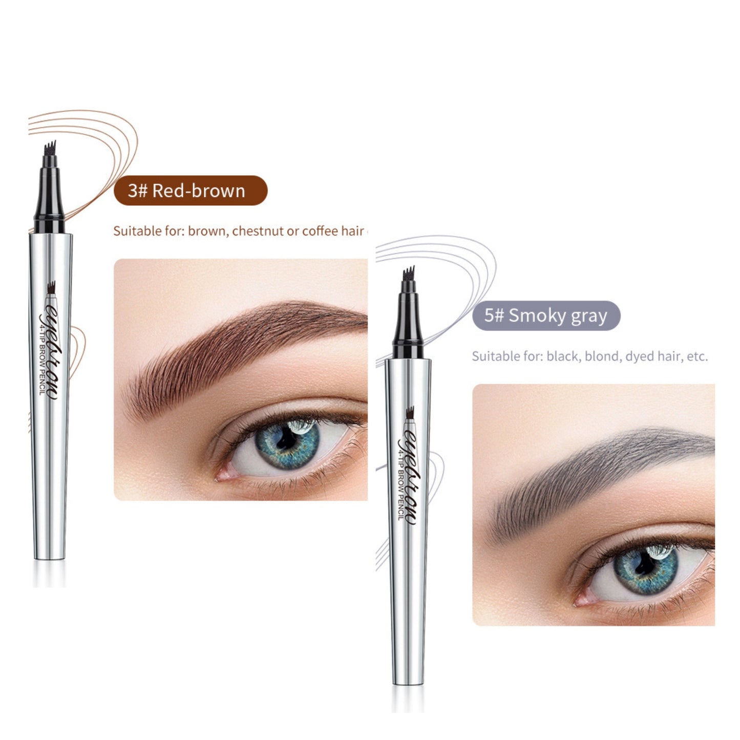 Waterproof 3D Microblading Eyebrow Pen (2 pcs. - Buy 1 Get 1 Free)