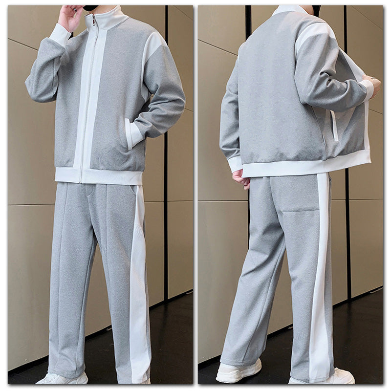 Casual 2 Piece Contrast Sport Jogging Tracksuits Set (50% off)đ„Free UK Shipping