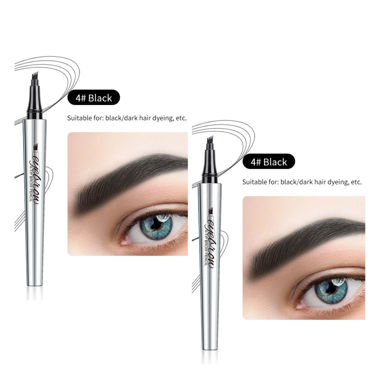 Waterproof 3D Microblading Eyebrow Pen (2 pcs. - Buy 1 Get 1 Free)