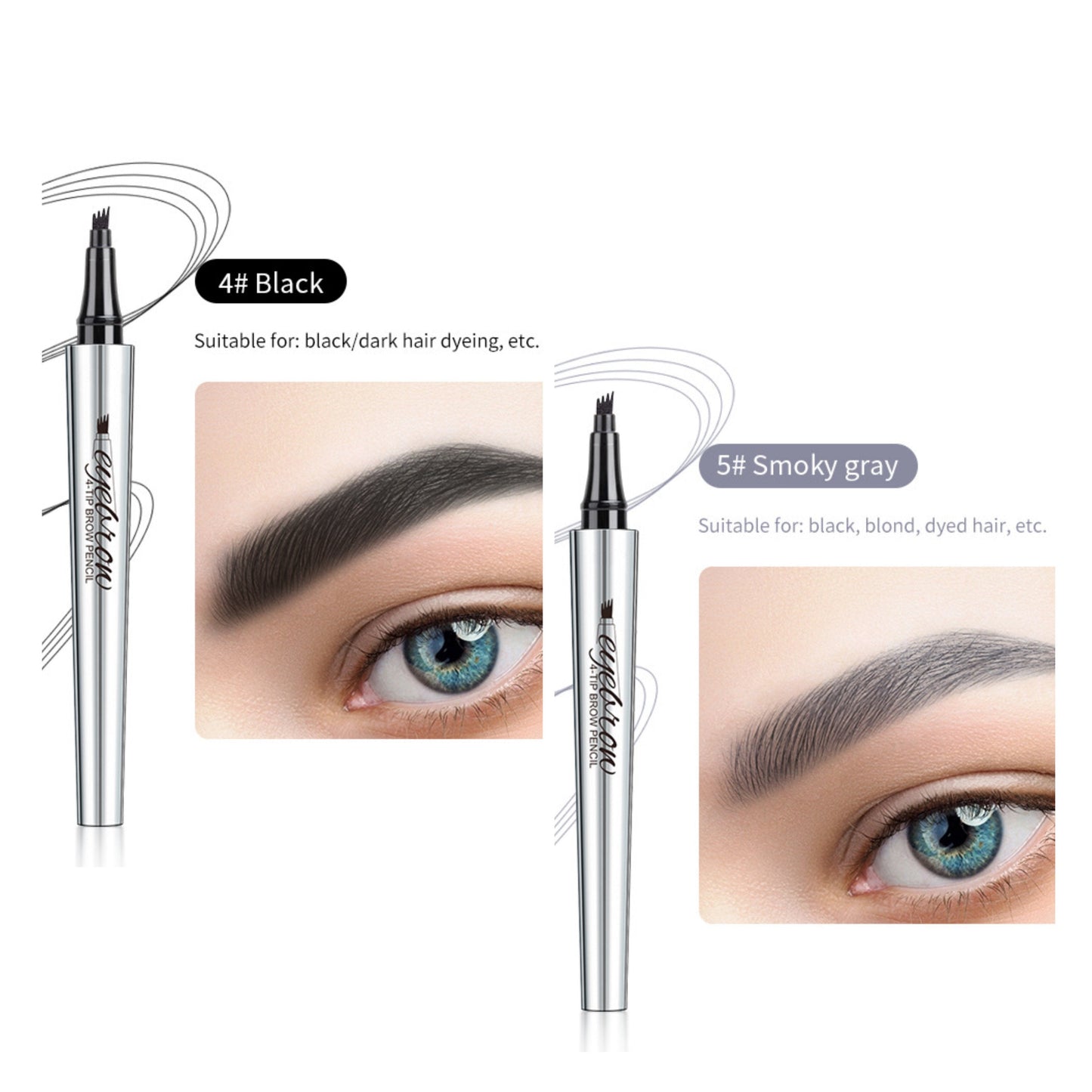 Waterproof 3D Microblading Eyebrow Pen (2 pcs. - Buy 1 Get 1 Free)