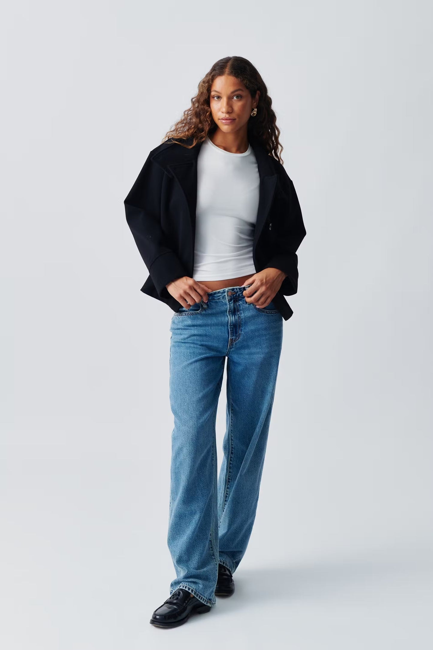 Clarissa Wool Coat High Neck