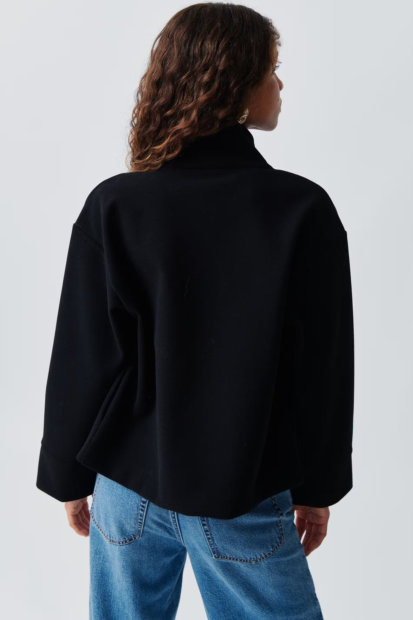 Clarissa Wool Coat High Neck