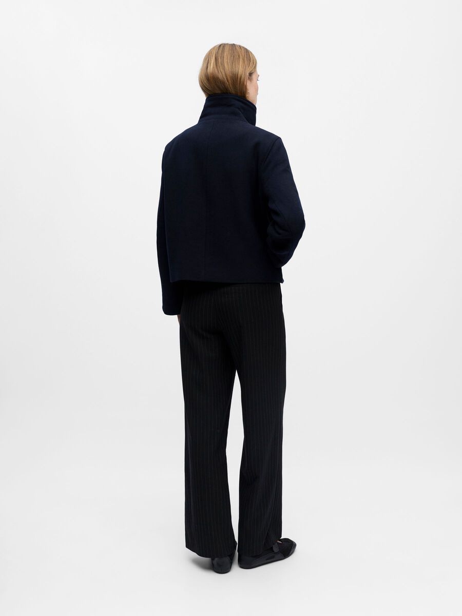 Clarissa Wool Coat High Neck
