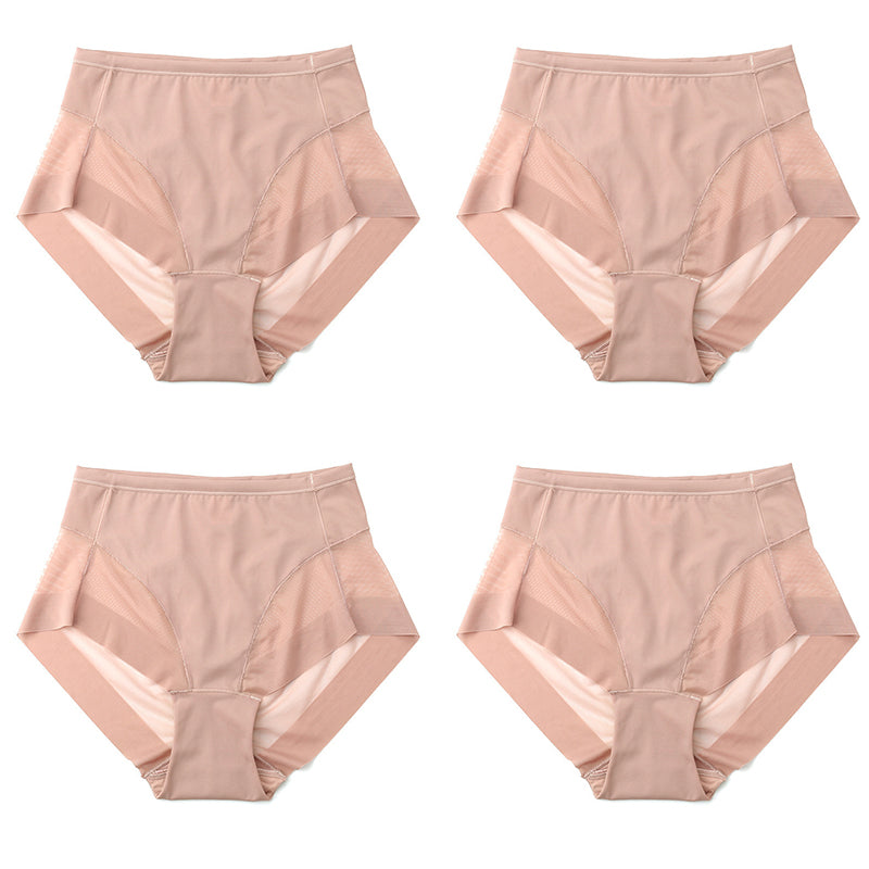💞High Waist Ice Silk Seamless Shaping Panties👙