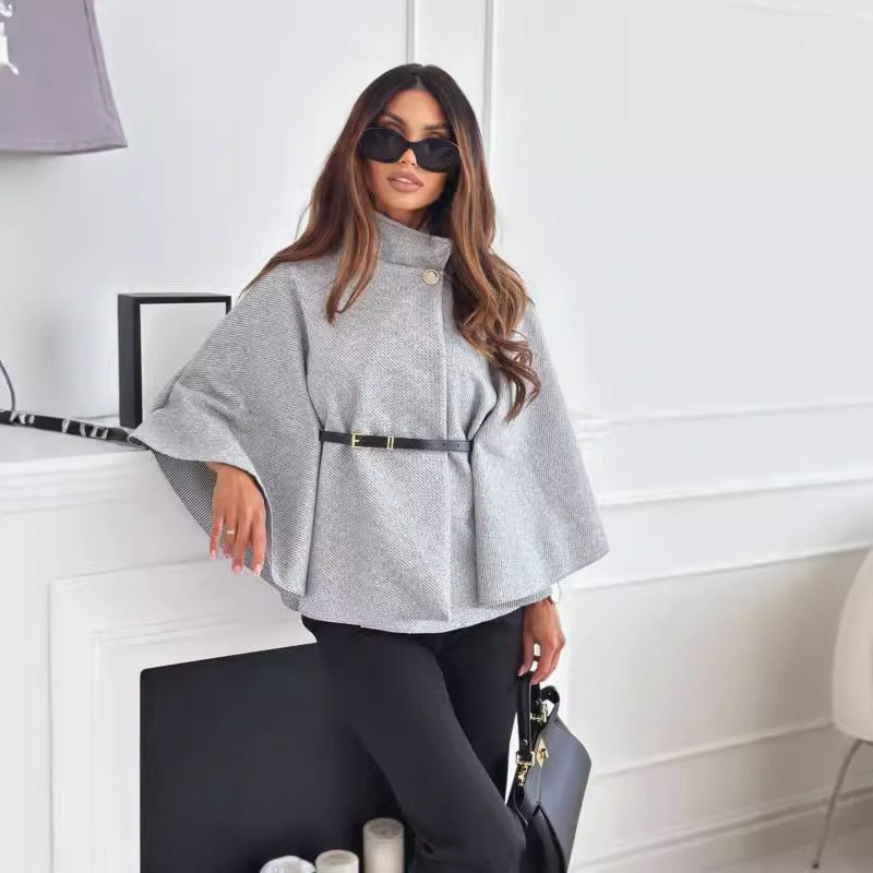 LIA - Chic Butterfly Jacket with Belt