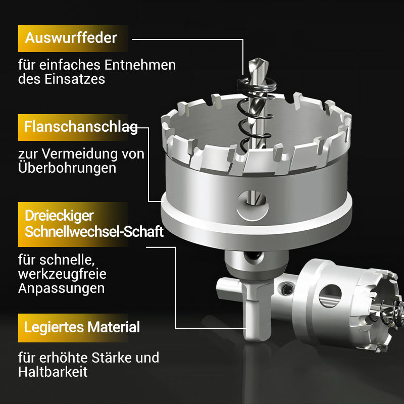 ⚙️ Carbide Hole Cutter for Metal