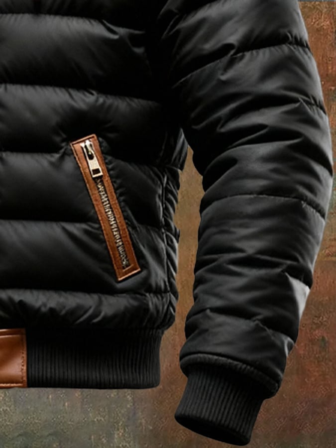 Daniel | Sherpa-Lined Puffer Jacket