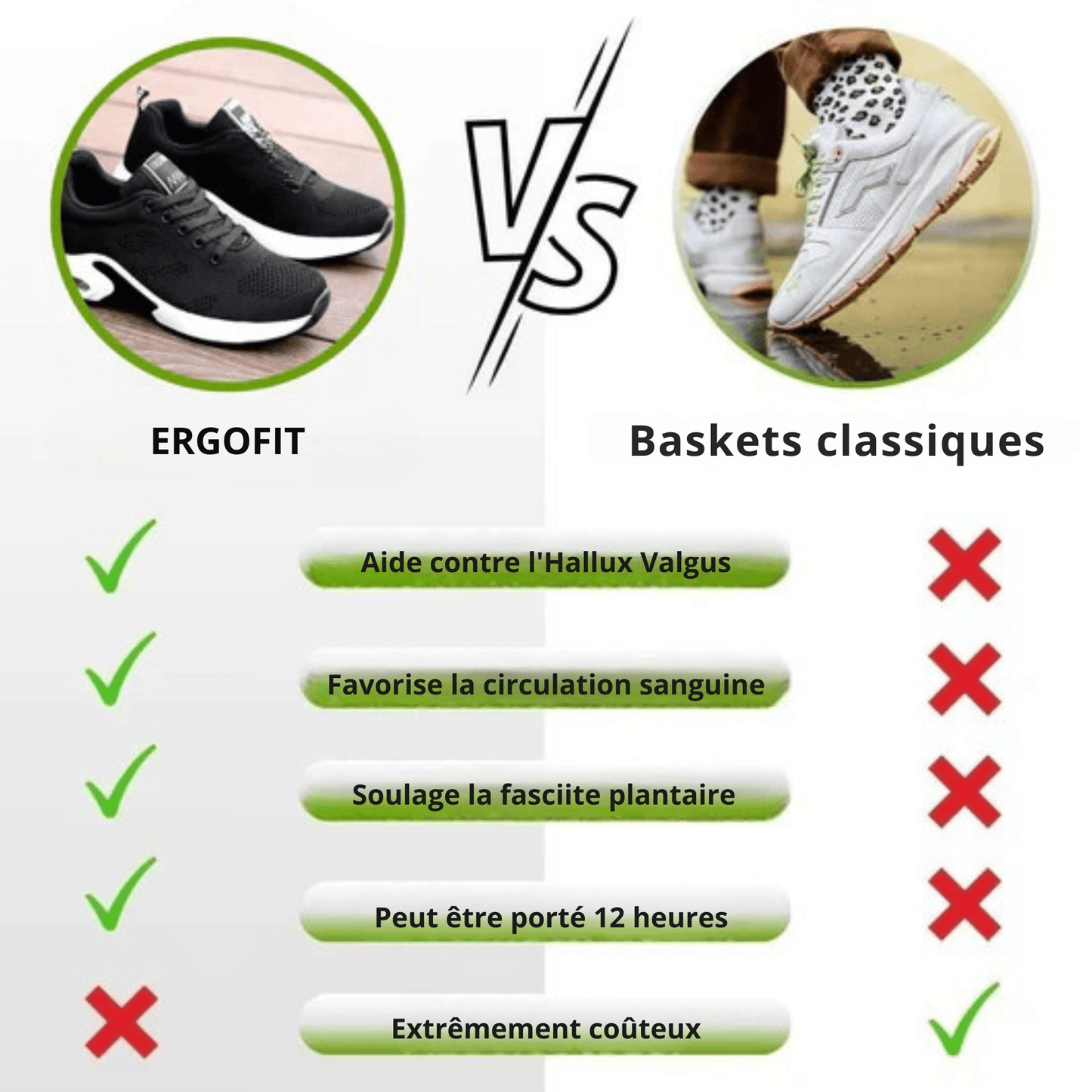 PosturFlex Sneakers - Optimal support, total comfort
