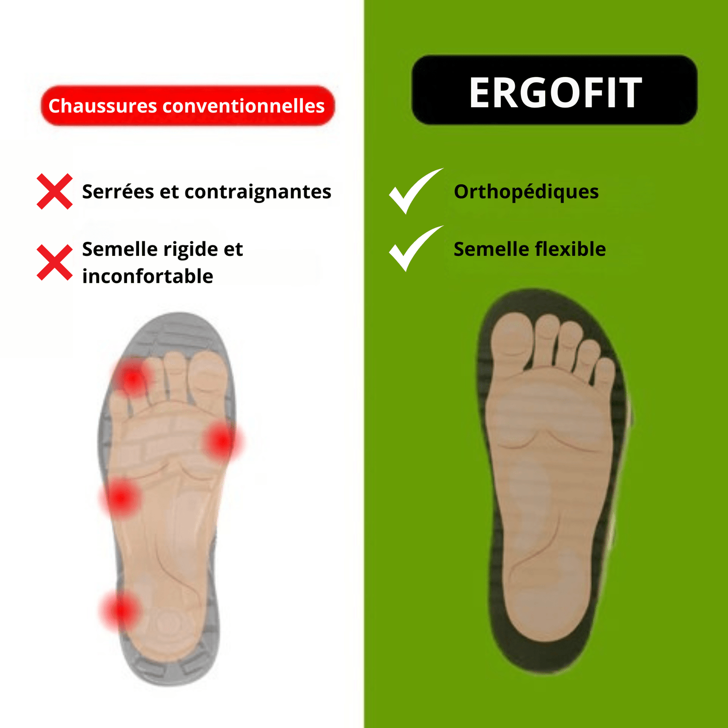 PosturFlex Sneakers - Optimal support, total comfort