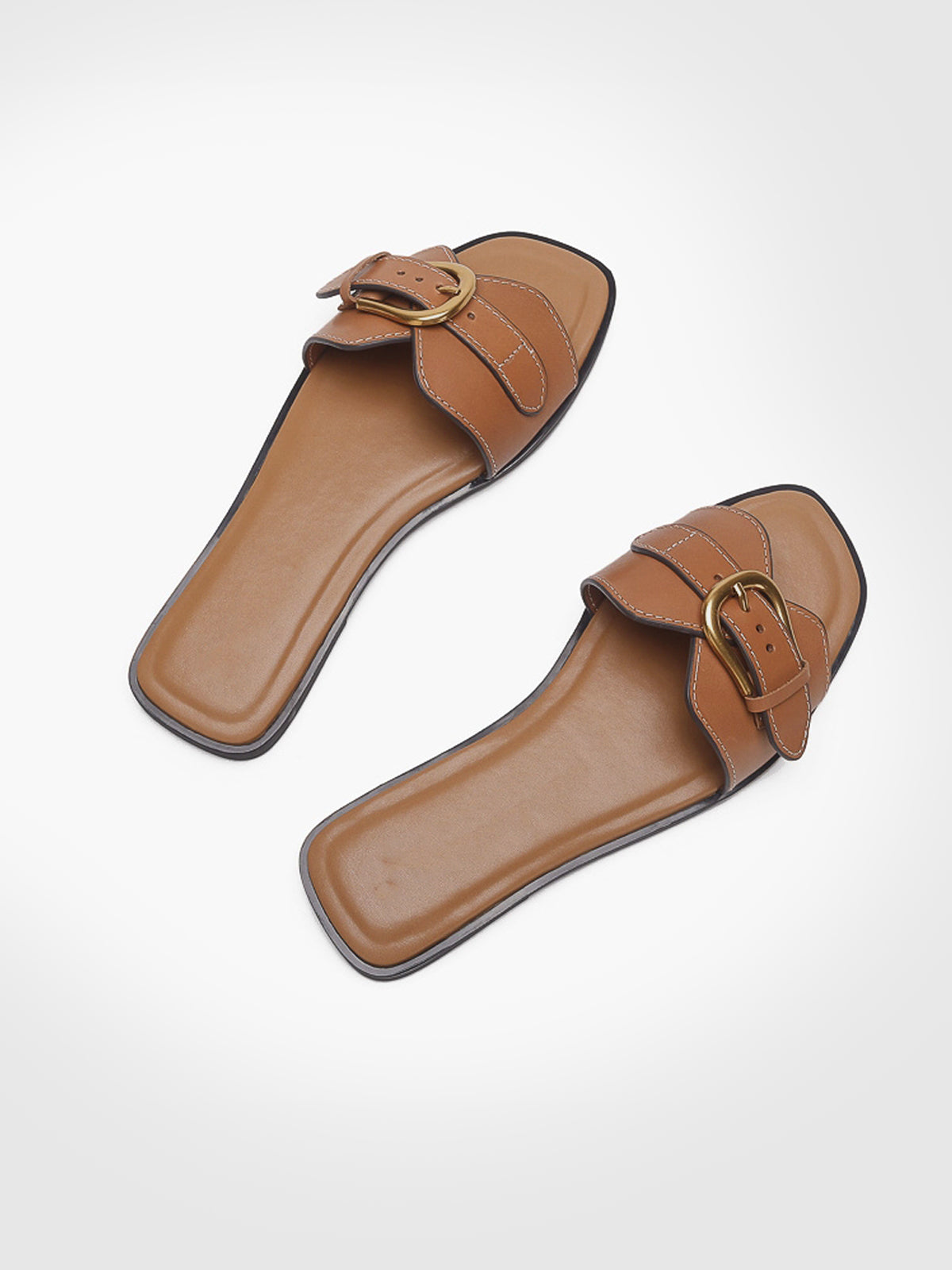 Tanja | Leren Slippers