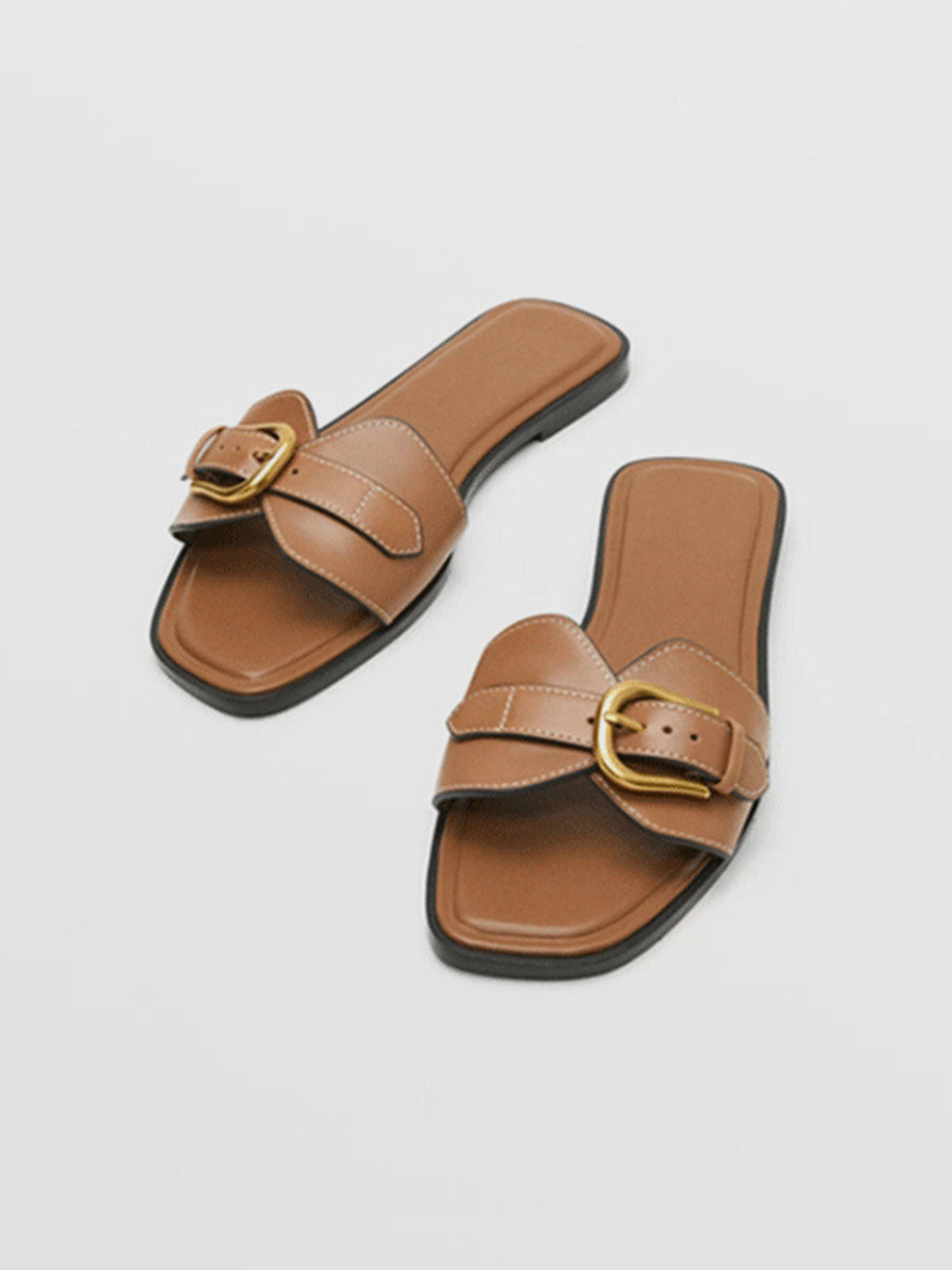 Tanja | Leren Slippers