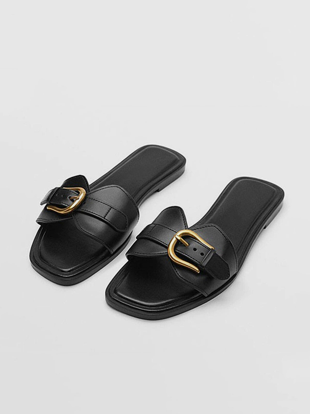 Tanja | Leren Slippers
