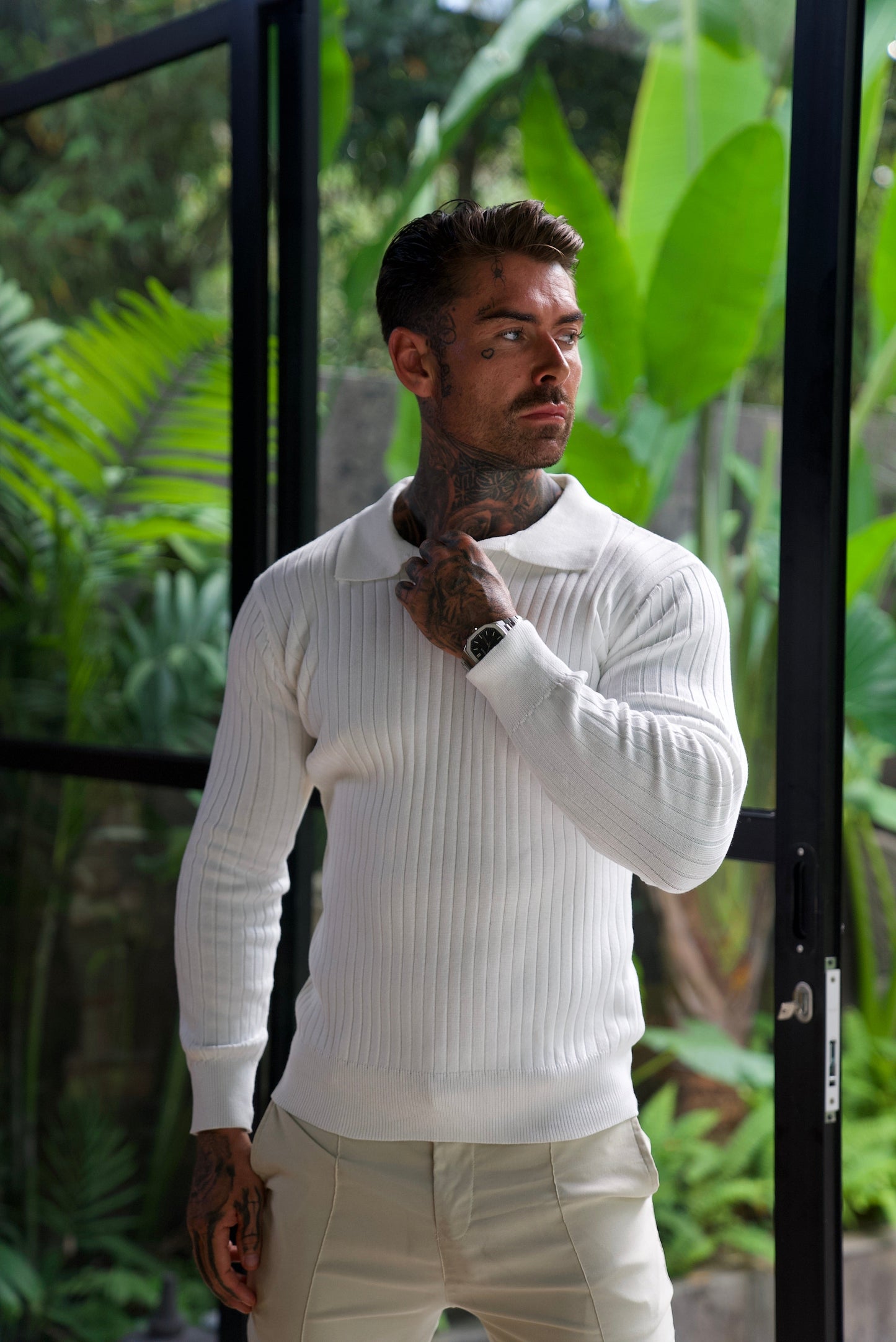 Monza: Muscle Fit Knit Sweater