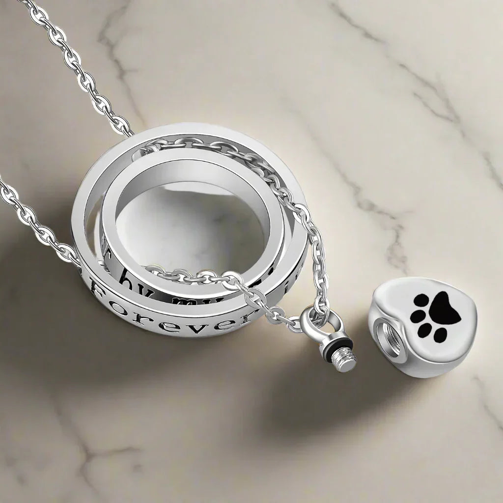 Belisa™ | Urn Footprint Necklace