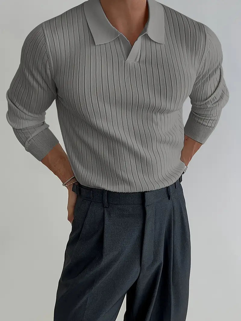 Monza: Muscle Fit Knit Sweater