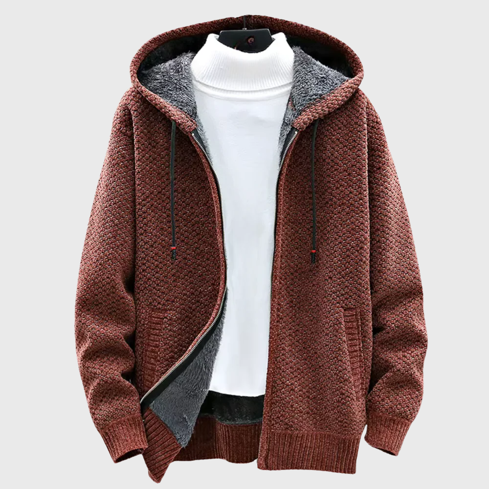 Men's Knitted Hoodie