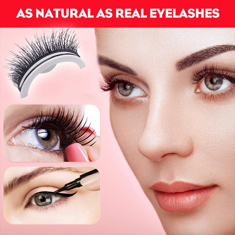 Reusable Self-Adhesive Eyelashes-Buy 1, Get 1 Free