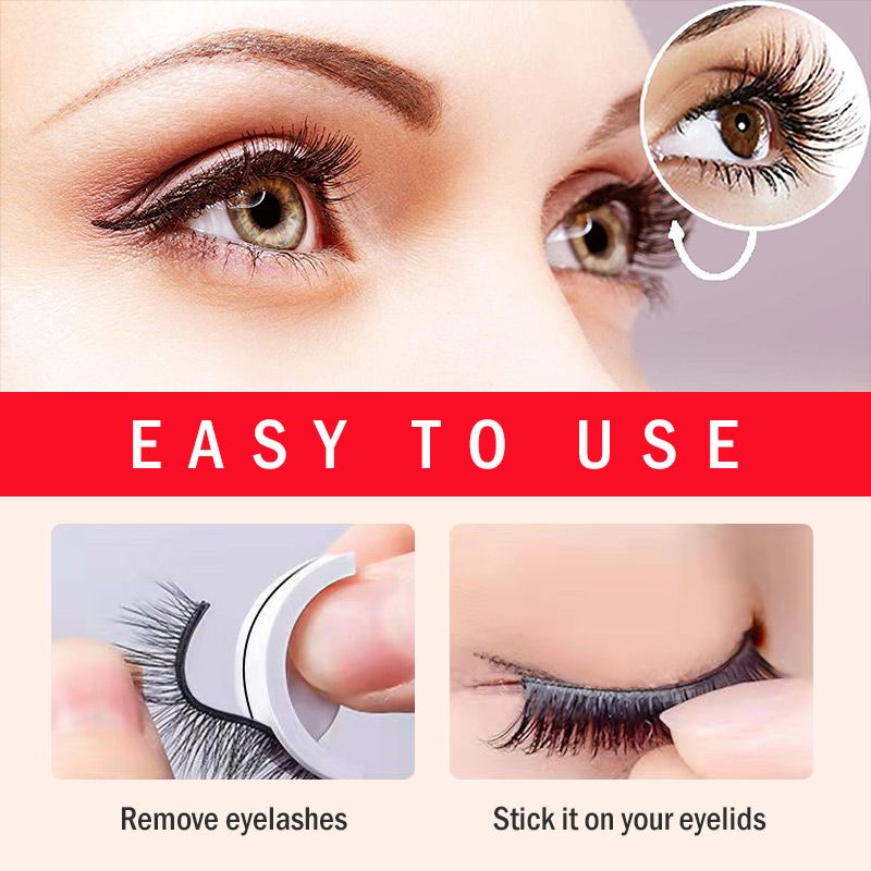 Reusable Self-Adhesive Eyelashes-Buy 1, Get 1 Free