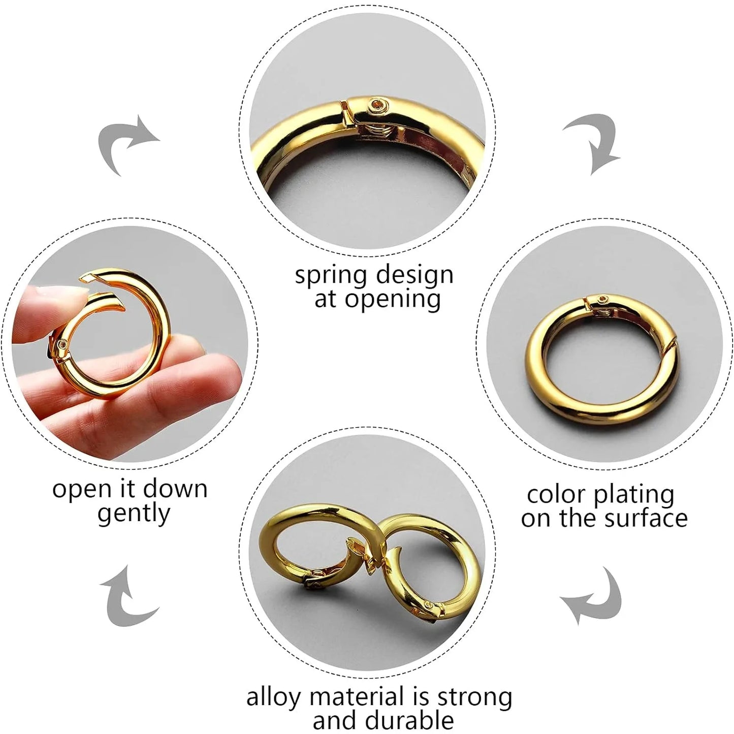 Luxe Premium Handbag Clip