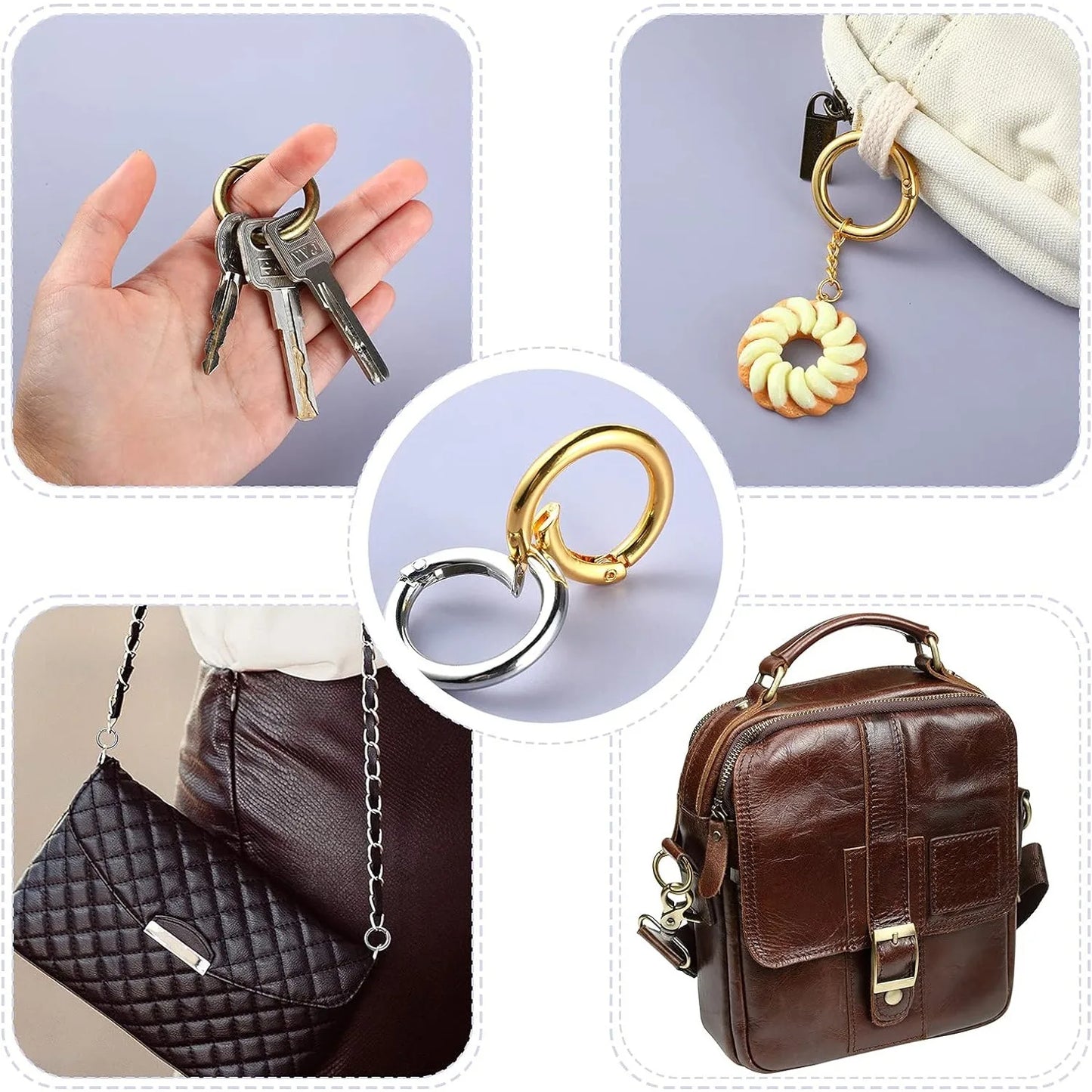 Luxe Premium Handbag Clip