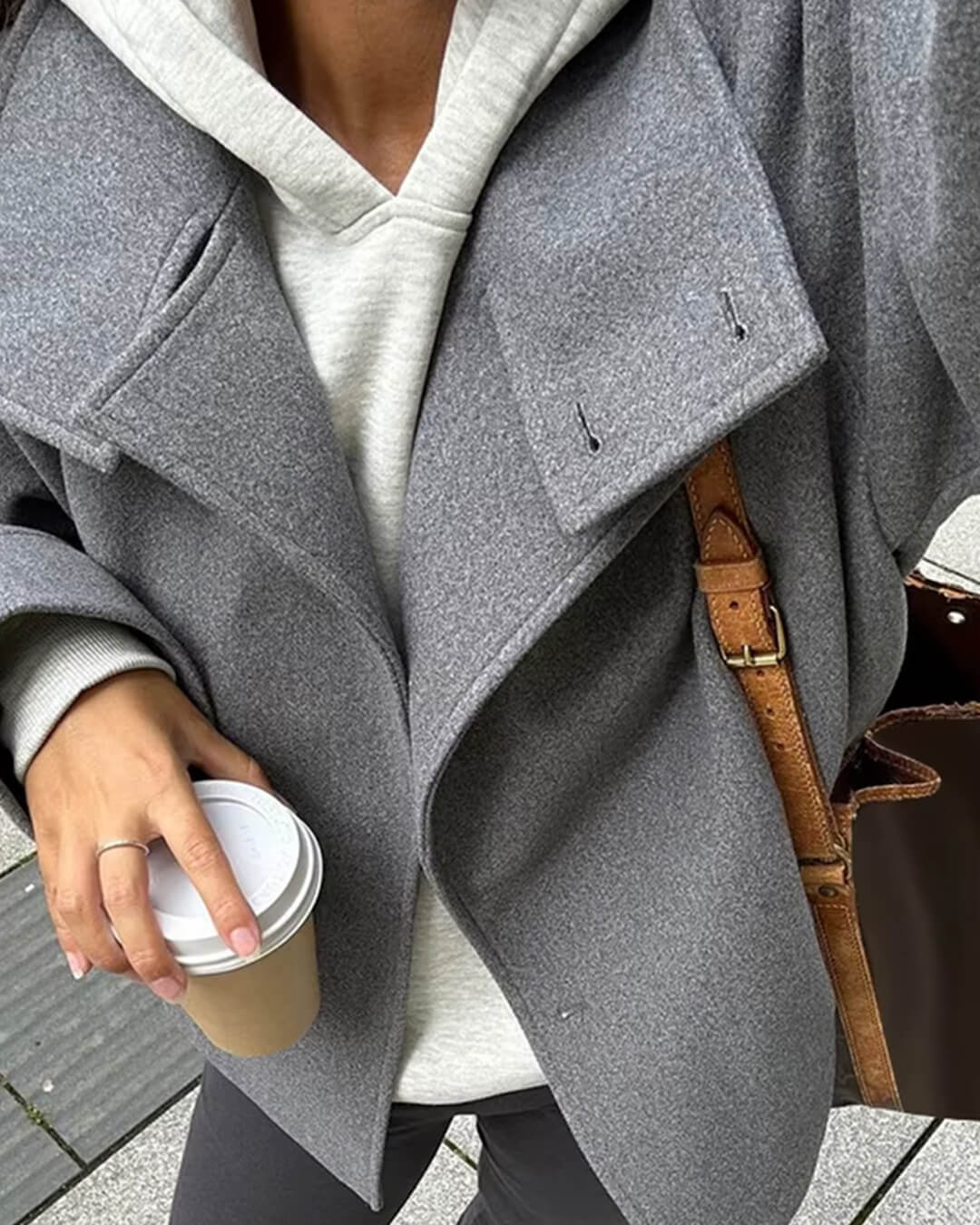 Clarissa Wool Coat High Neck