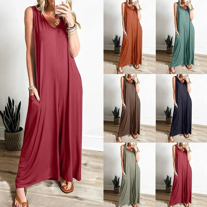 Fluid Casual Ladies Jump Suit