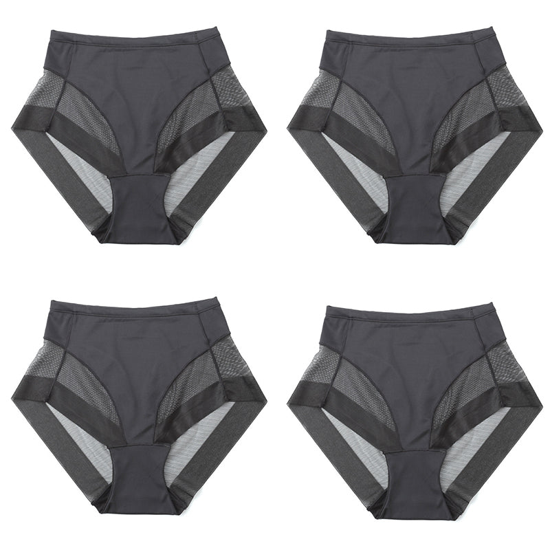 💞High Waist Ice Silk Seamless Shaping Panties👙