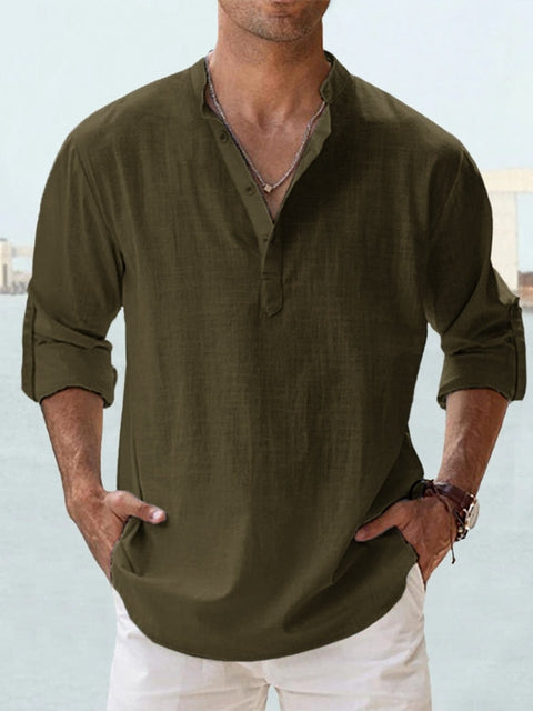 Bastian | Breathable Linen Shirt