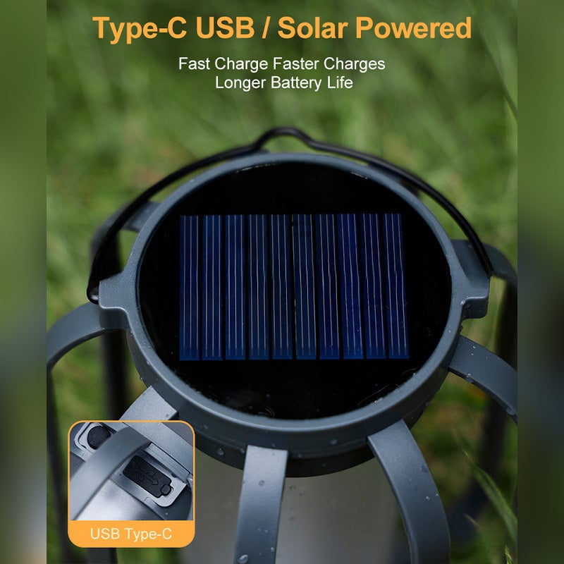 🔥LAST DAY PROMOTION - 50% OFF 🔥Solar Lantern Outdoor Light with 4 Modes