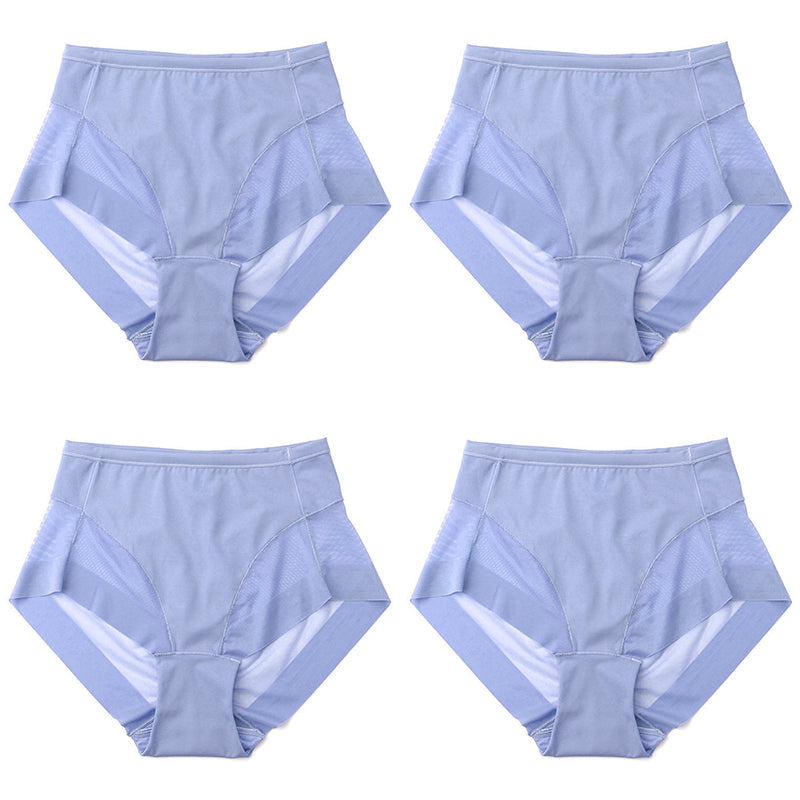 💞High Waist Ice Silk Seamless Shaping Panties👙