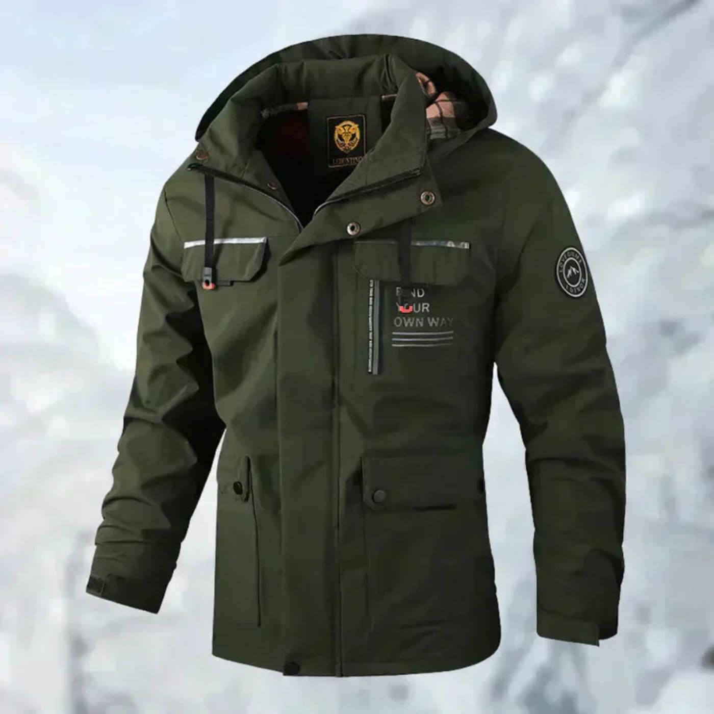 DAVID™ | Waterproof Men's Outdoor Jacket for Autumn & Winter