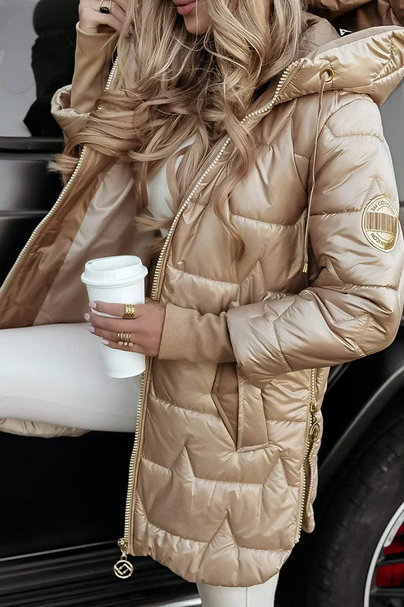 Kate™ | Elegant Winter Coat with Hood