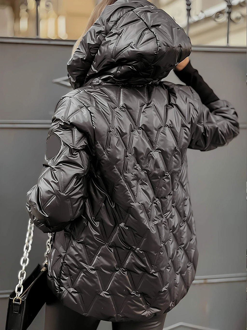 DANIELA | Women's Cotton Hooded Long Sleeve Winter Jacket