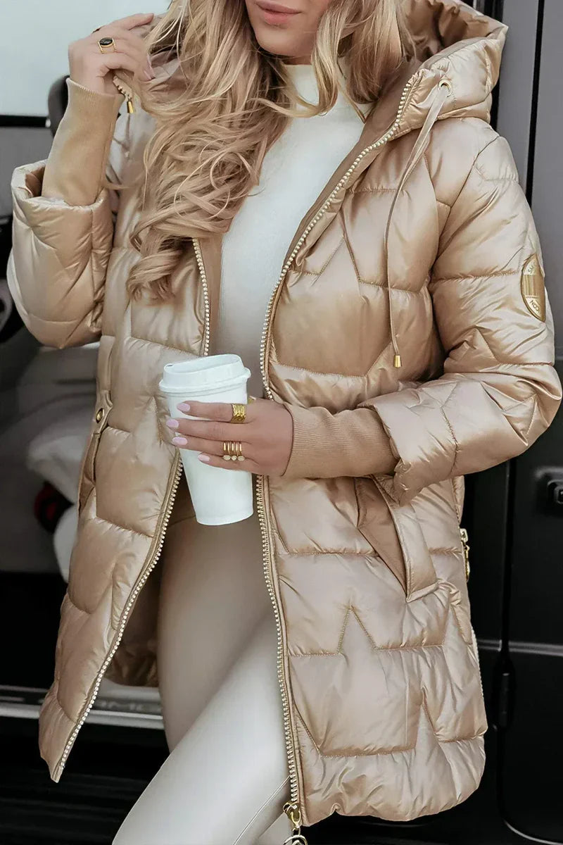 Kate™ | Elegant Winter Coat with Hood