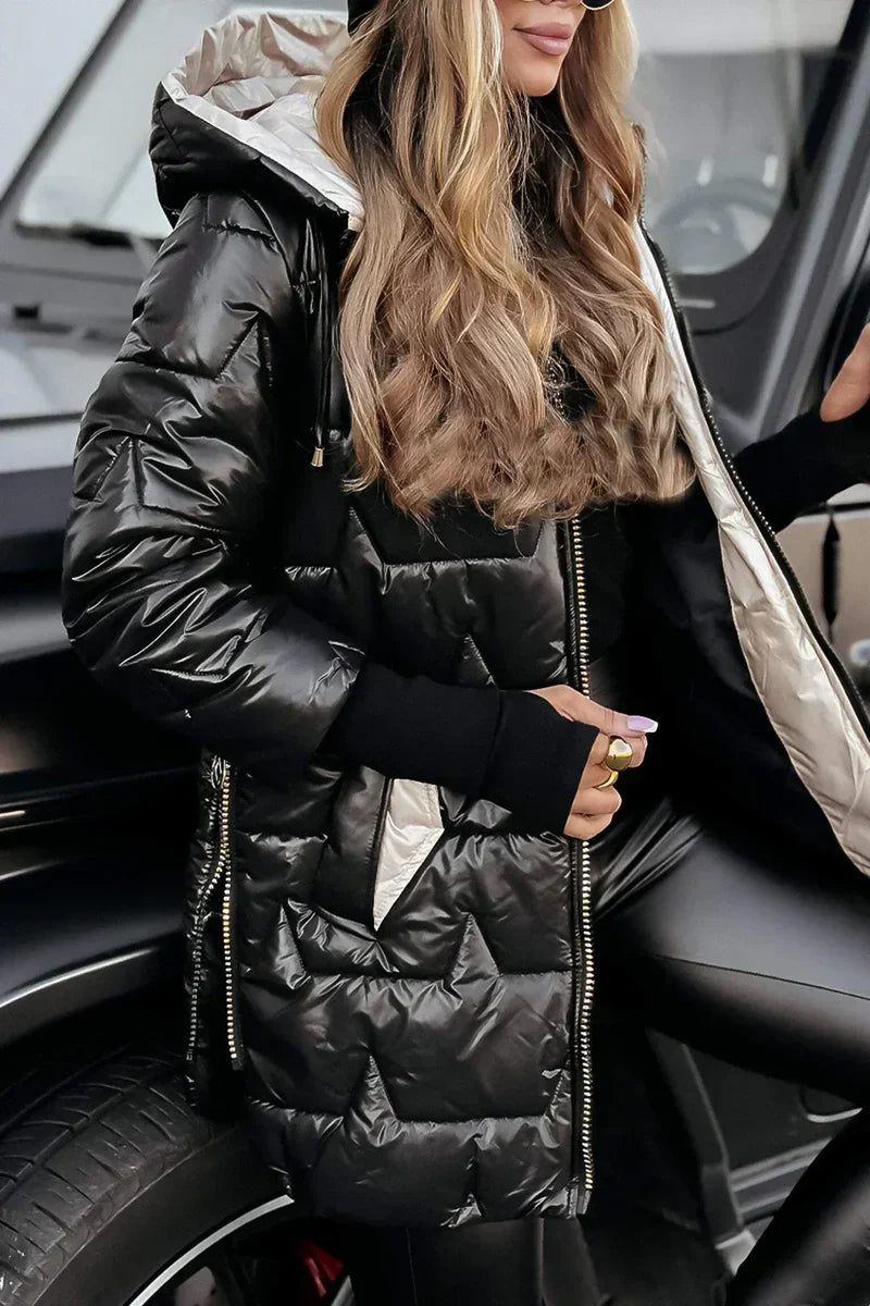 Kate™ | Elegant Winter Coat with Hood