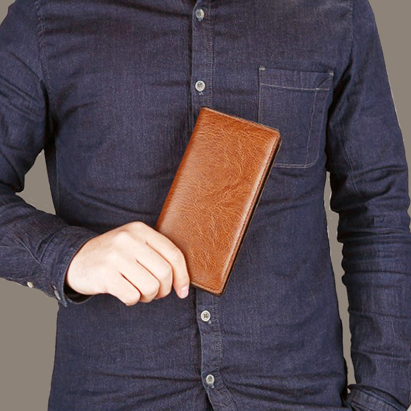 đ„Trendy PU Leather Men's Crossbody Bag with Wallet