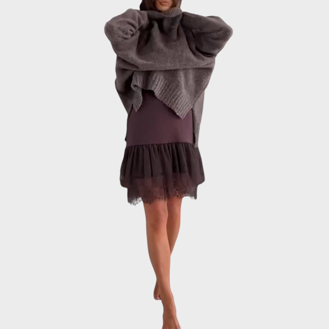 Nora | Oversized Knit Sweater Dress