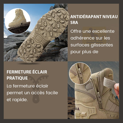 Free Shipping🎁Men's Waterproof Anti-Puncture Work Combat Boots (Durability Enhancement)