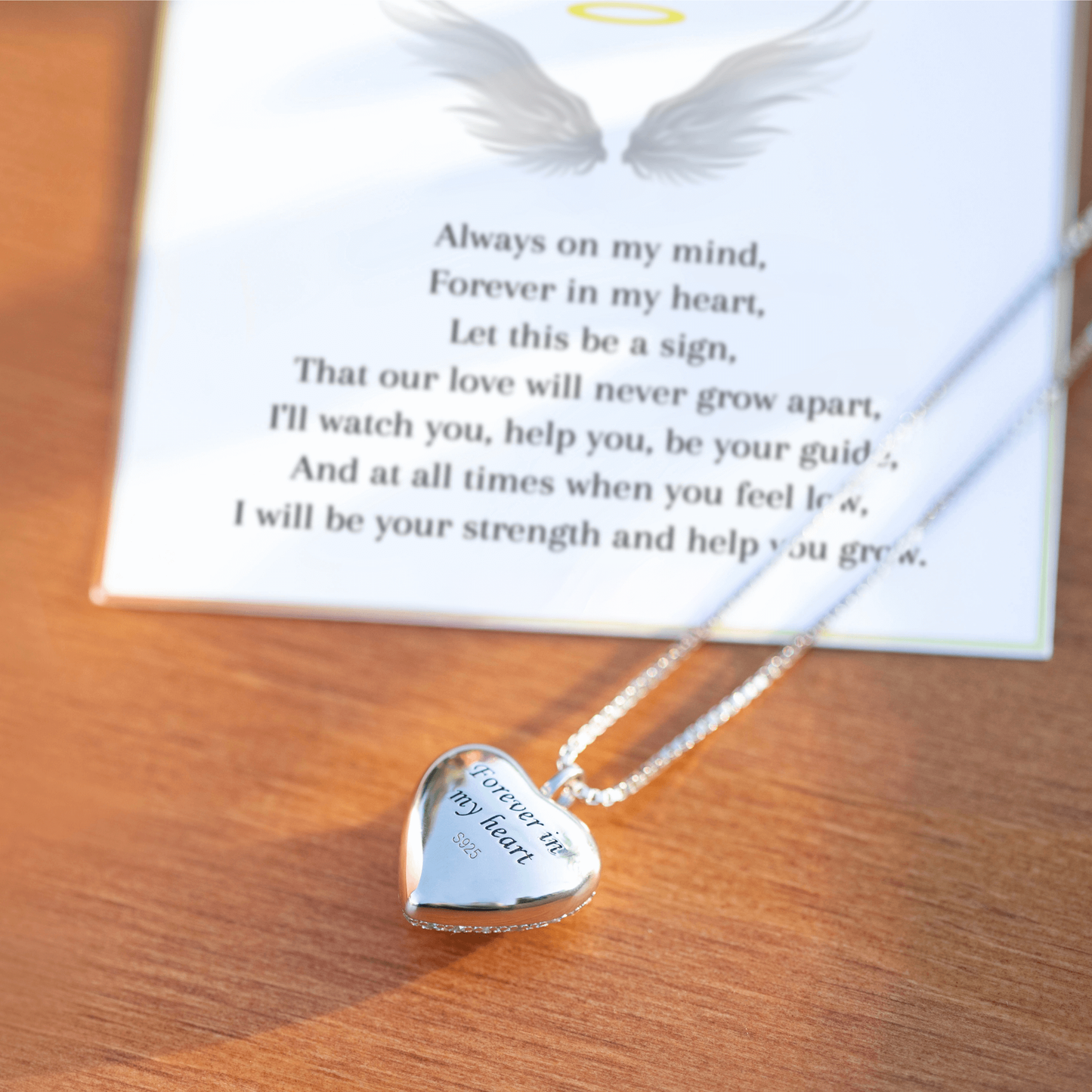 Forever In My Heart Urn Necklace