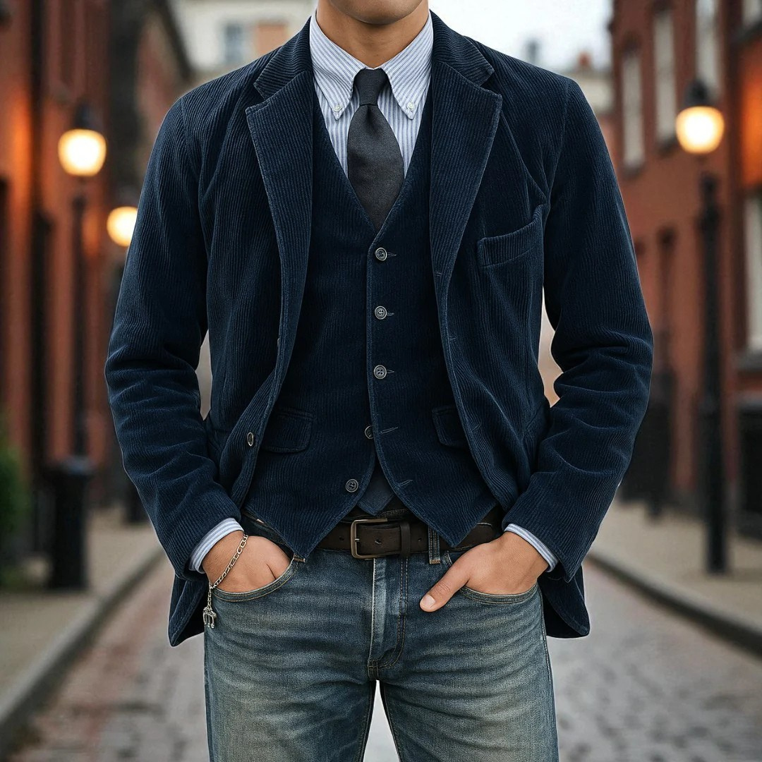 Tommy™ | 2-Piece Set: Blazer & Waistcoat