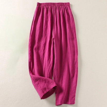 Lina Linen Pants | Airy, Natural and Stylish