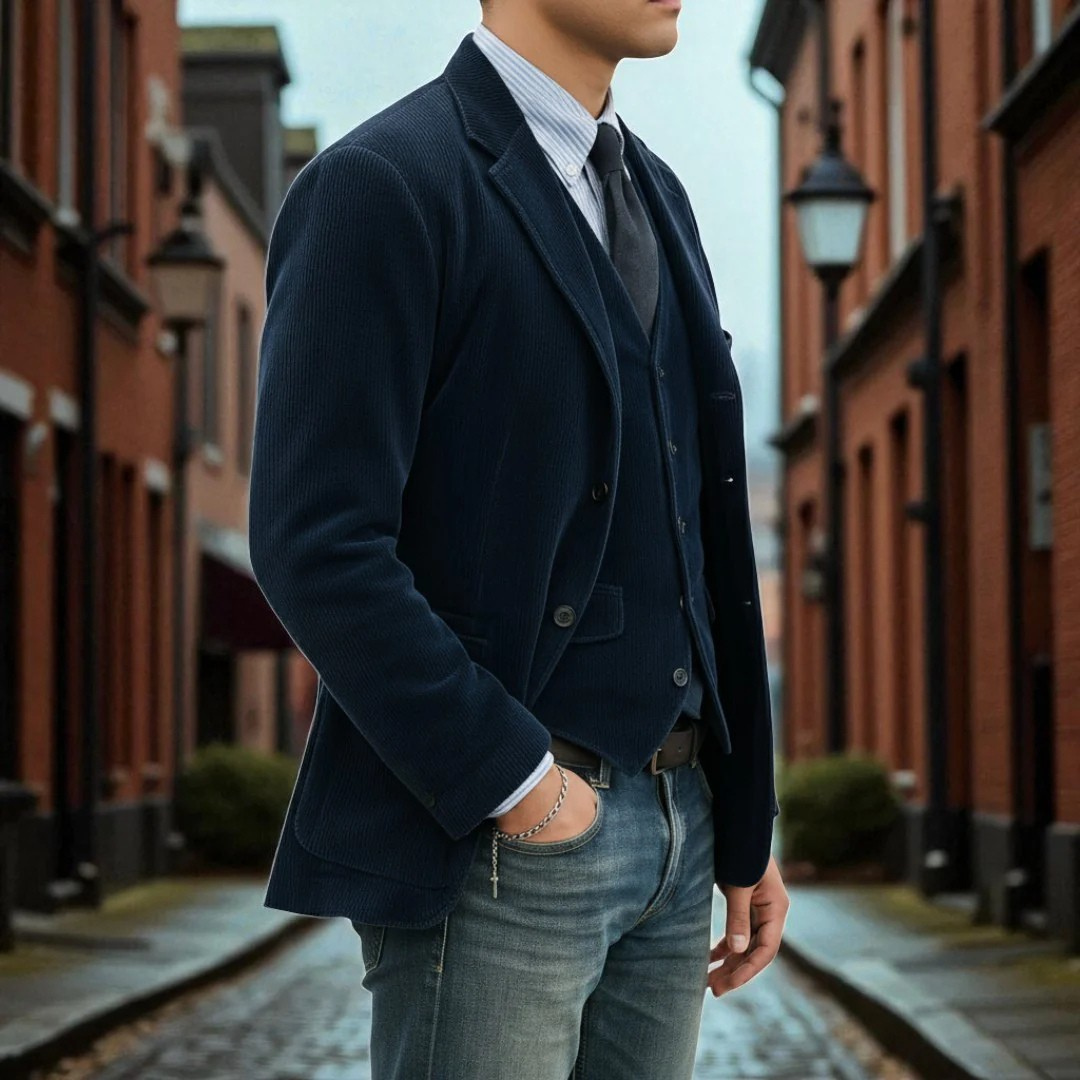 Tommy™ | 2-Piece Set: Blazer & Waistcoat