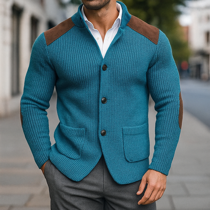 Andreas | Textured Knit Blazer for Men