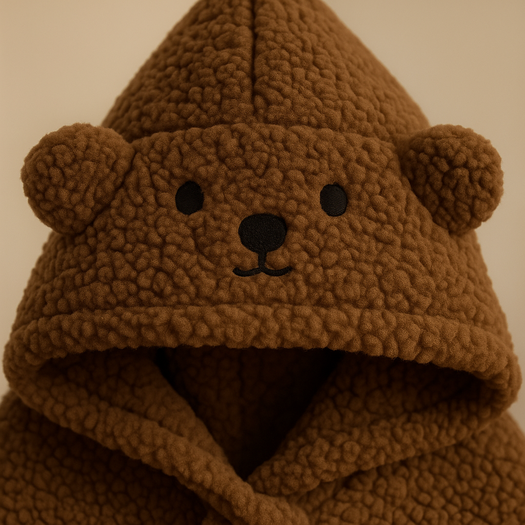 The SnuggleBear Hoodie Cape