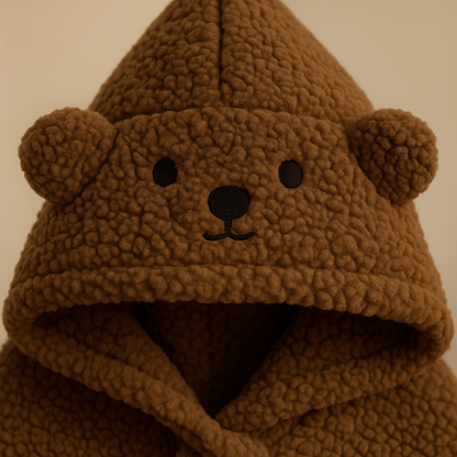 The SnuggleBear Hoodie Cape