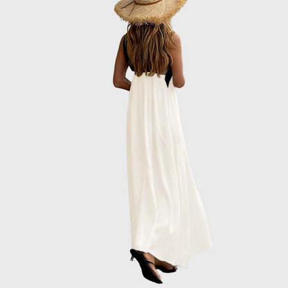 Ladies Cross-necked Summer Dress