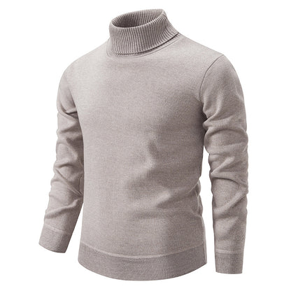Leo | Classic Turtleneck Knit Sweater