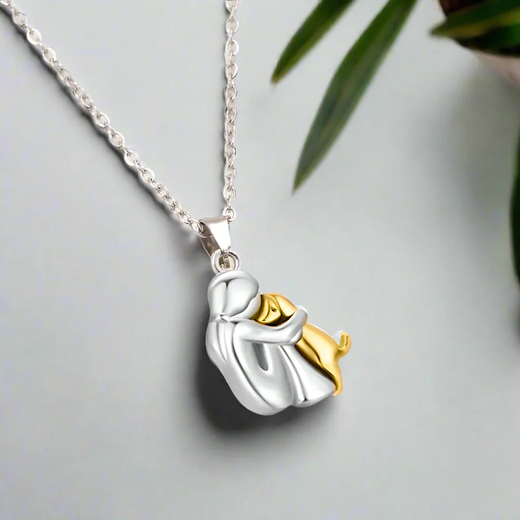Fabiola™ | Puppy pendant necklace