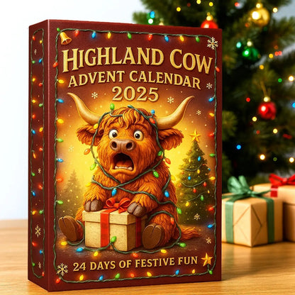 Calendarul de Advent Highland Cow 2025